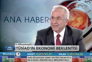 TÜSİAD Yönetim Kurulu Başkanı Erol Bilecik Bloomberg HT Ana Haber'de Ali Çağatay’ın Sorularını Yanıtladı